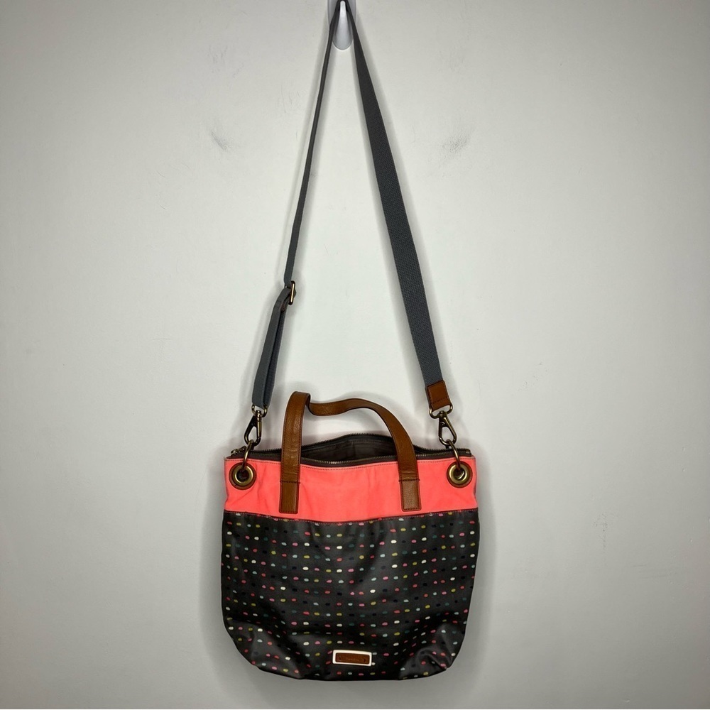 Fossil wipeable bag crossbody bag multicolor